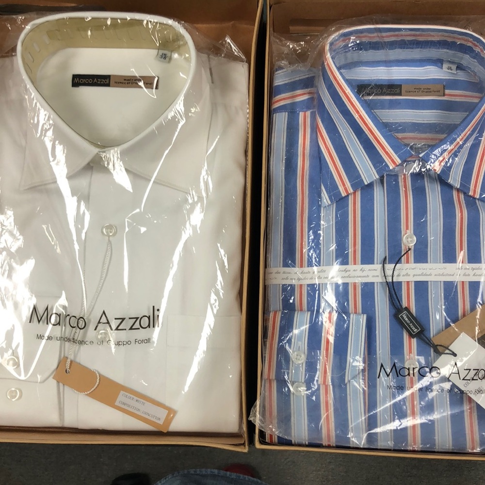 Shirts made in Italy size15